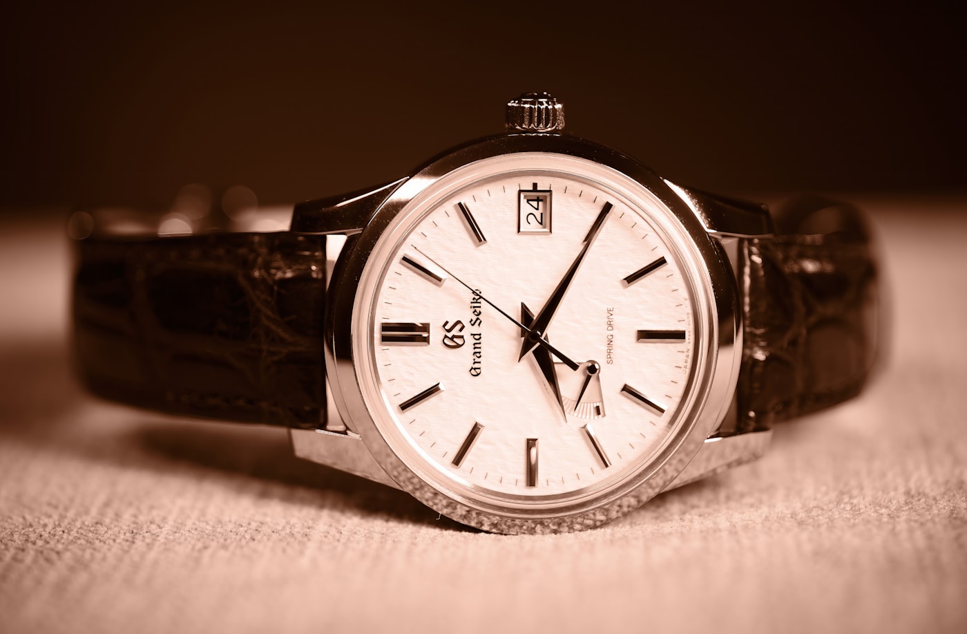 Representative Grand Seiko watch photography