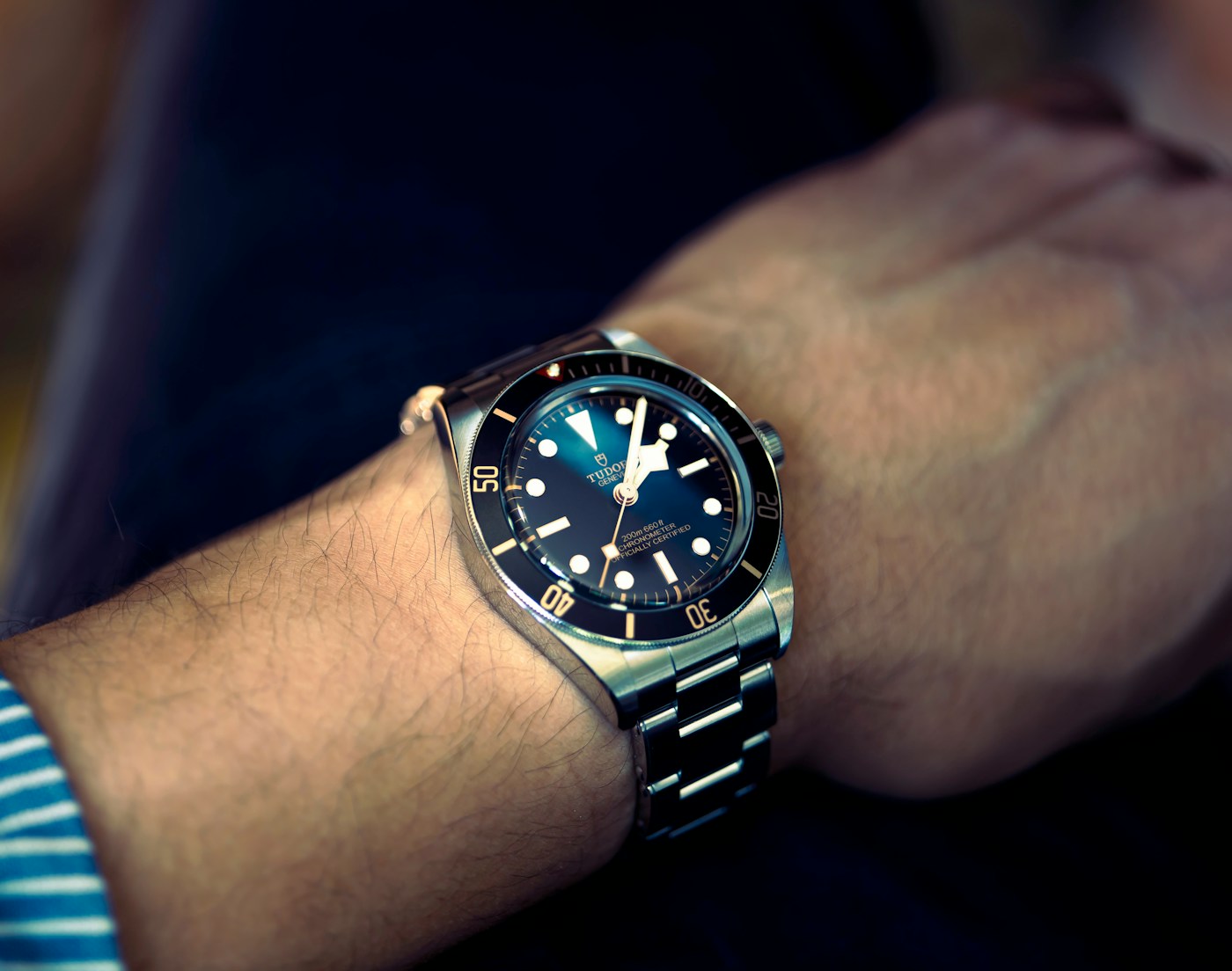 Representative Tudor watch photography